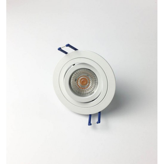 W3RA MR11 35mm White Fire Rated 3 Watt Adjustable LED Down Light